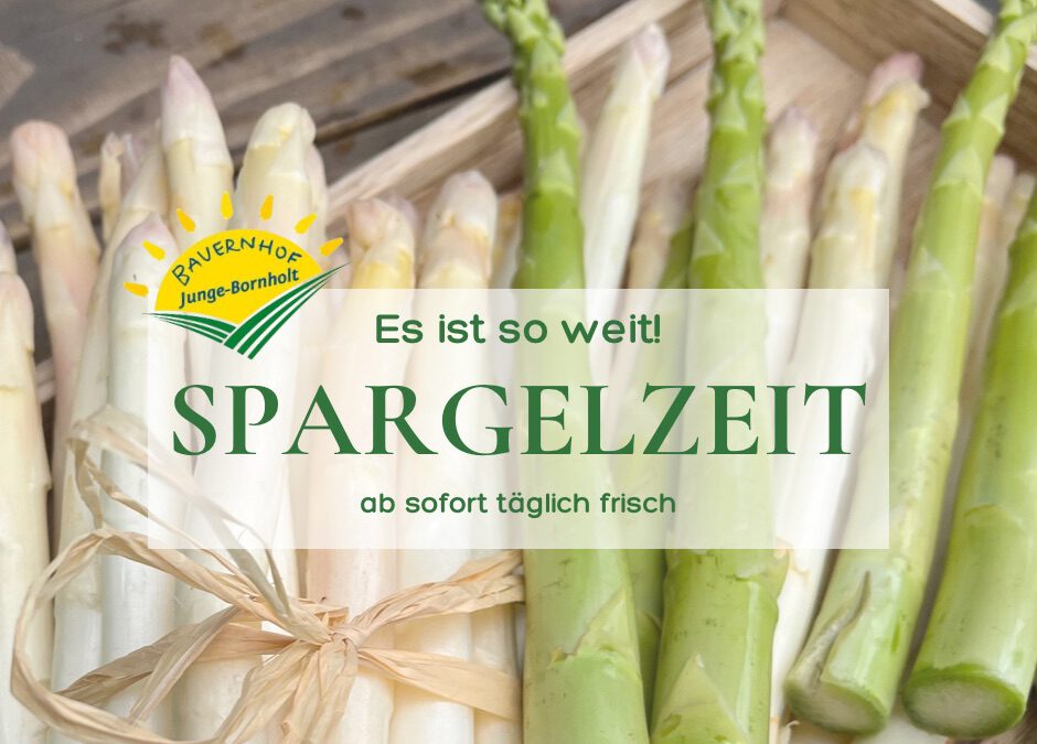 Es ist wieder Spargelzeit