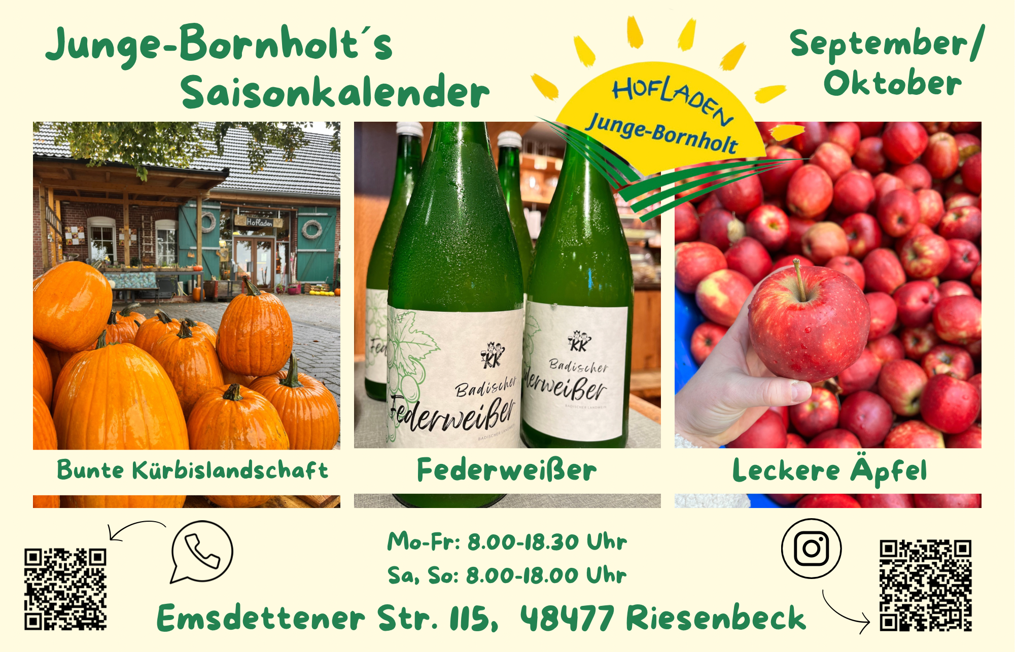 Endlich Kürbiszeit!